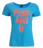 匹克PEAK2015夏季新品情侣女子透气圆领时尚运动短袖T恤F652278